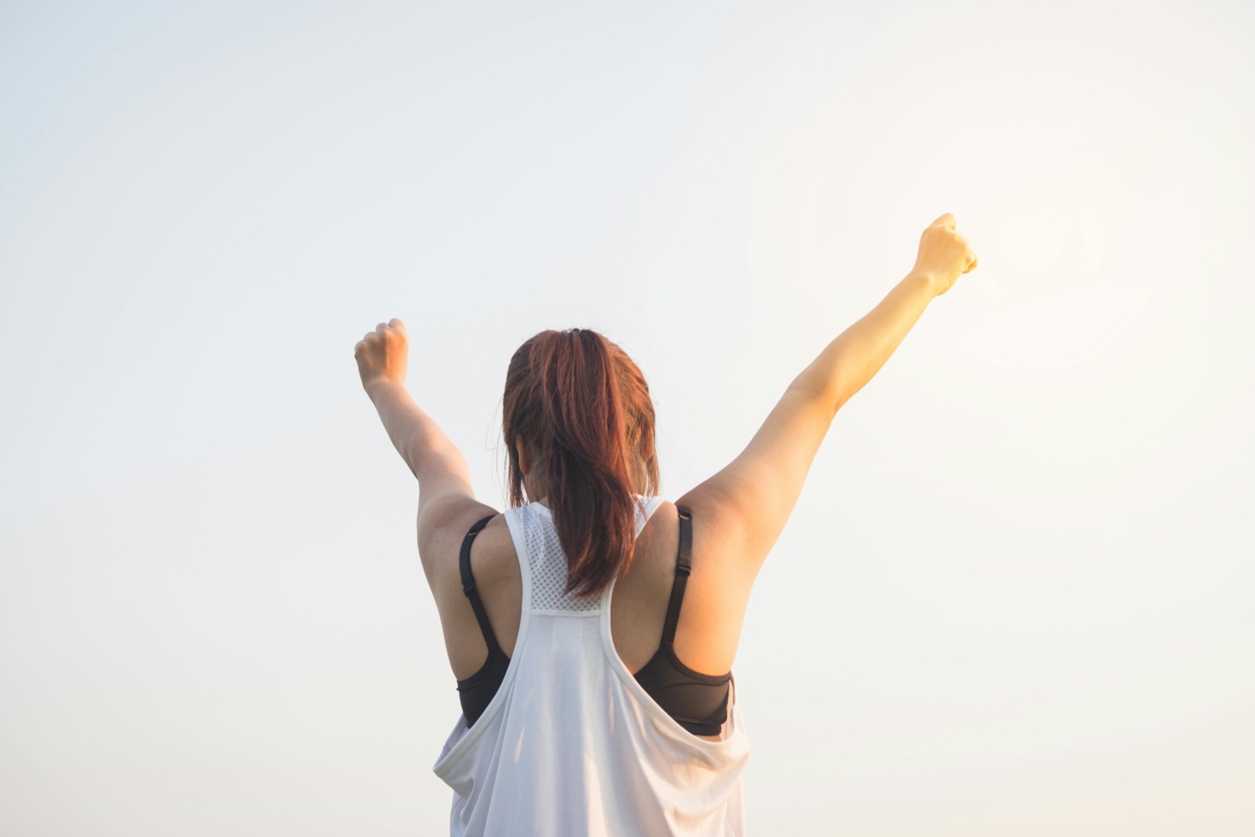 Modern wellness lifestyle and healthy routine